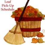Sanitation Department Leaf Pick-Up Schedule